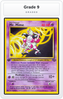 Graded - Mr. Mime (22) — Grade 9 graded overlay