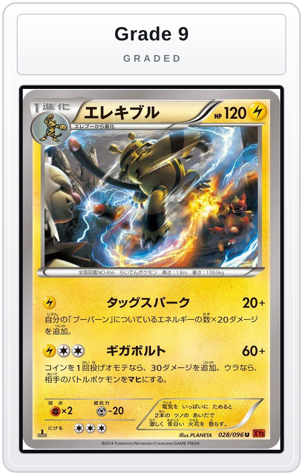 Graded - Electivire — Grade 9 graded overlay