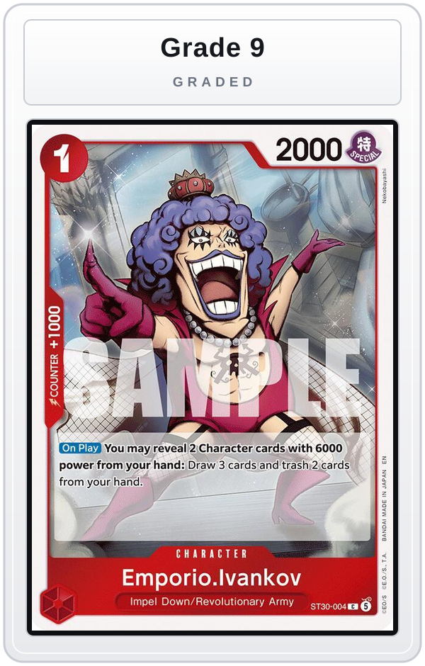 Graded - Emporio.Ivankov — Grade 9 graded overlay