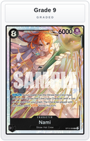 Graded - Nami (OP15-086) — Grade 9 graded overlay