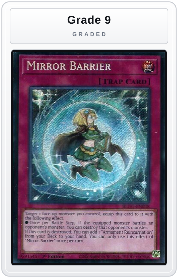 Graded - Mirror Barrier — Grade 9 graded overlay
