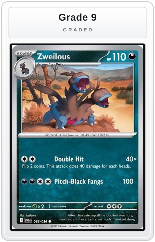 Graded - Zweilous — Grade 9 graded overlay