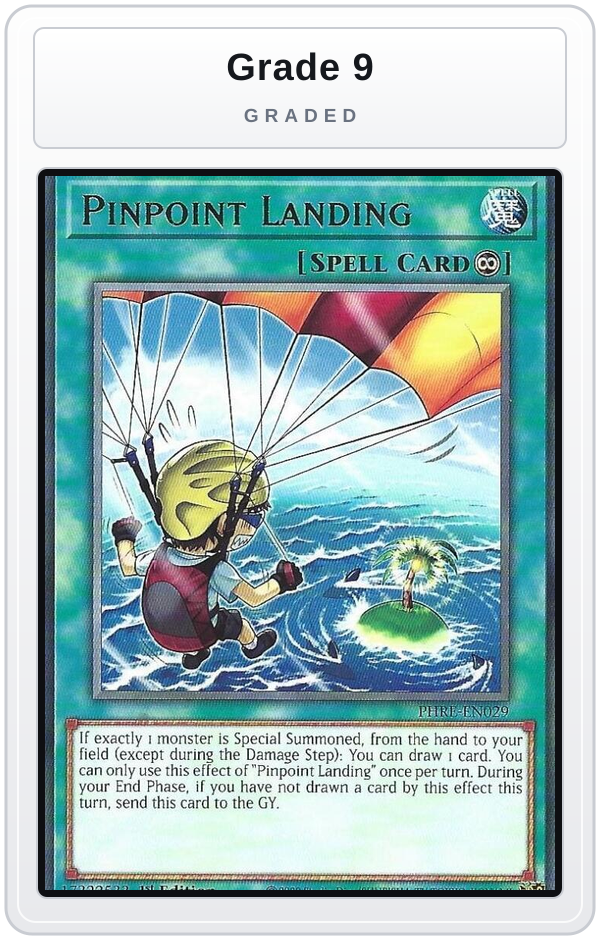 Graded - Pinpoint Landing — Grade 9 graded overlay