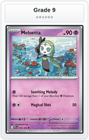Graded - Meloetta — Grade 9 graded overlay
