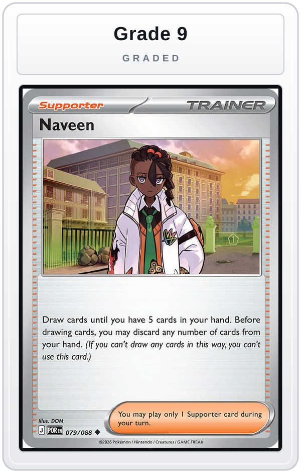 Graded - Naveen - 079/088 — Grade 9 graded overlay