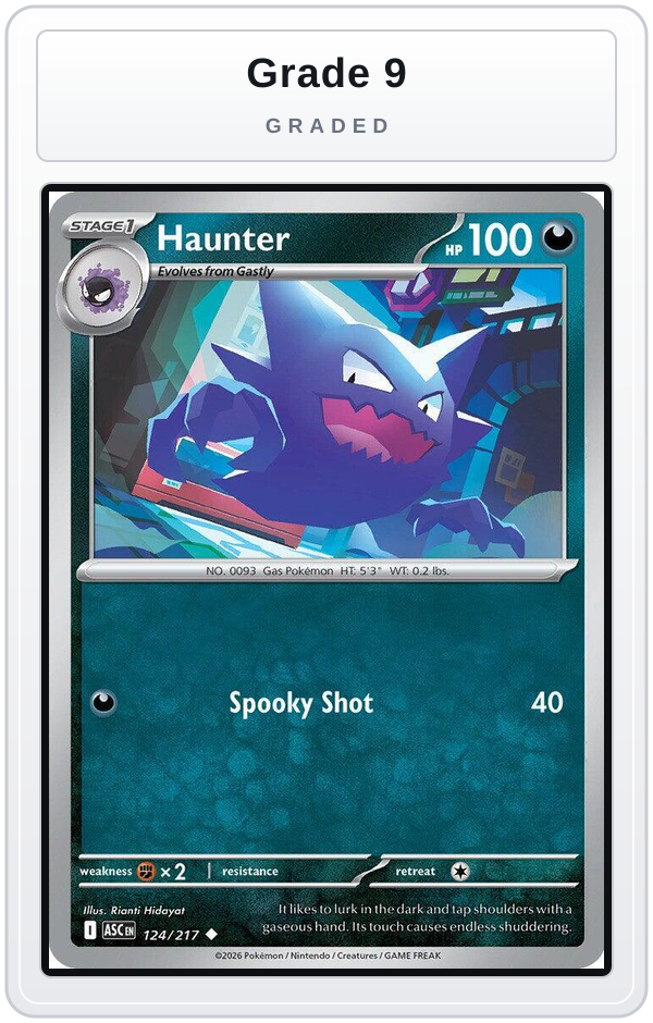 Graded - Haunter — Grade 9 graded overlay