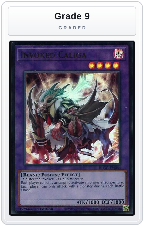 Graded - Invoked Caliga — Grade 9 graded overlay