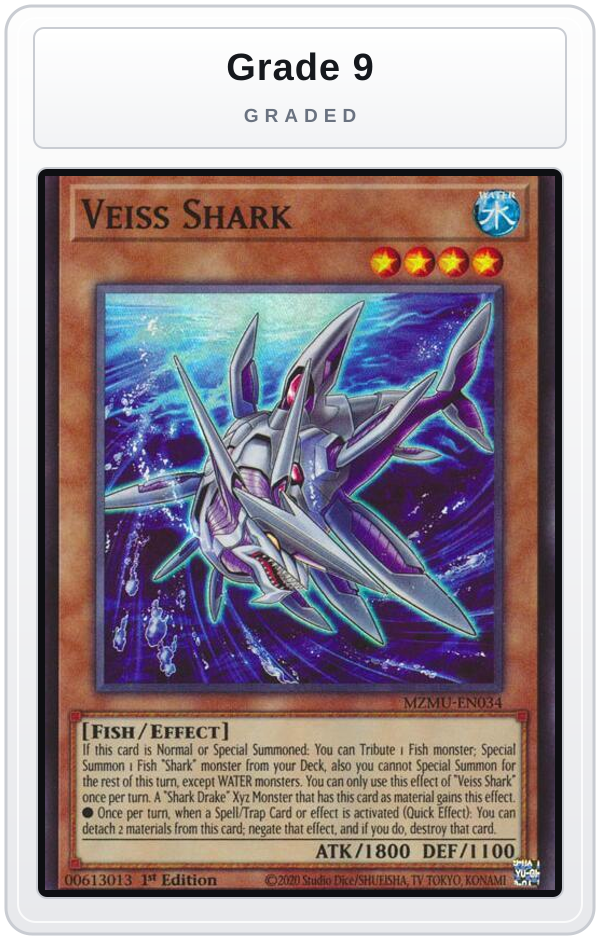 Graded - Veiss Shark — Grade 9 graded overlay