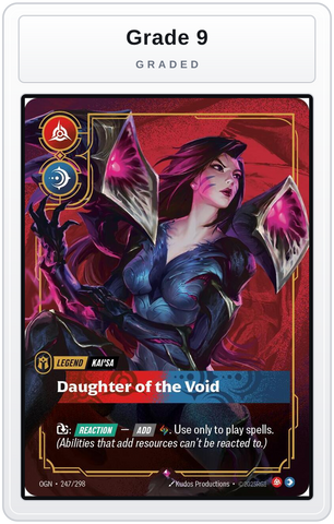Graded - Kai'Sa, Daughter of the Void — Grade 9 graded overlay