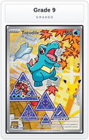 Graded - Totodile - 048 — Grade 9 graded overlay