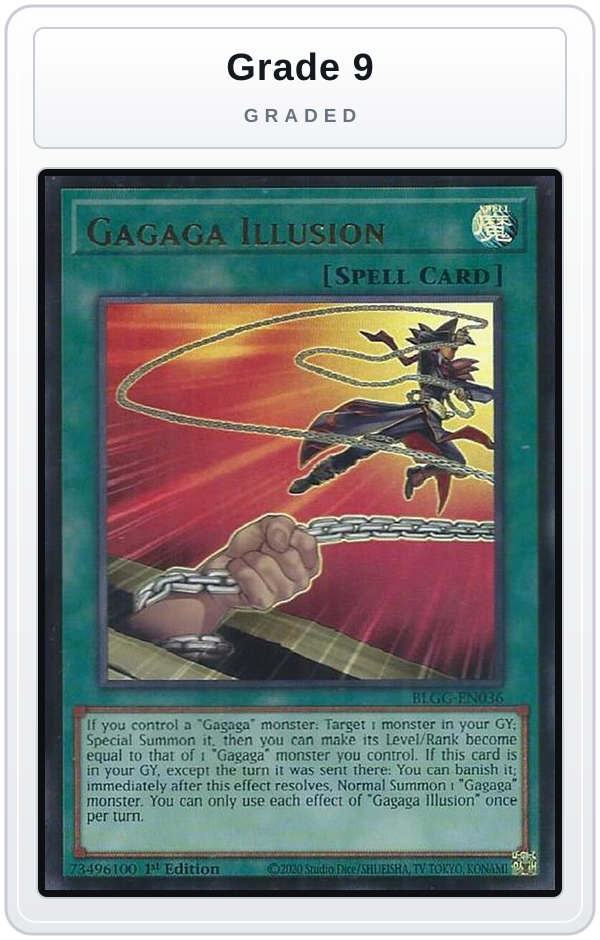 Graded - Gagaga Illusion — Grade 9 graded overlay