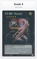 Graded - K9-00 "Hound" (Super Rare) — Grade 9 graded overlay