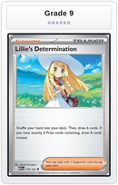 Graded - Lillie's Determination - 119/132 — Grade 9 graded overlay