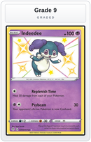 Graded - Indeedee — Grade 9 graded overlay