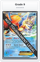Graded - Keldeo EX - 2015 (Jacob Van Wagner) — Grade 9 graded overlay