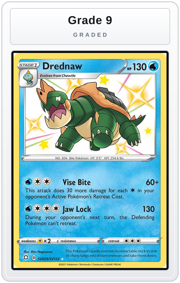 Graded - Drednaw — Grade 9 graded overlay