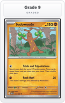 Graded - Sudowoodo — Grade 9 graded overlay