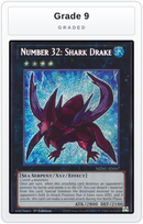 Graded - Number 32: Shark Drake — Grade 9 graded overlay