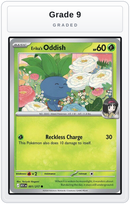 Graded - Erika's Oddish — Grade 9 graded overlay