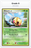 Graded - Ninjask — Grade 9 graded overlay