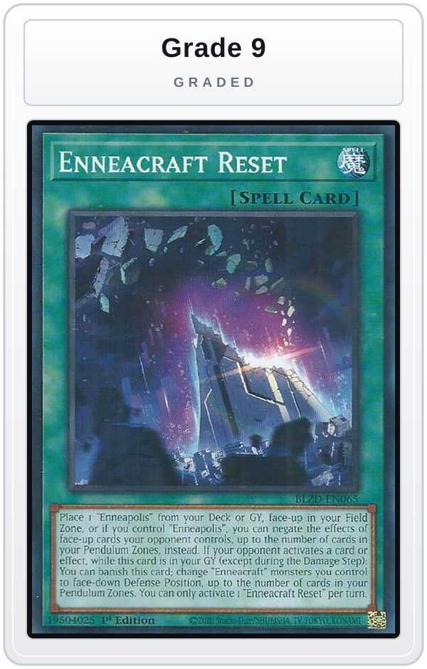 Graded - Enneacraft Reset — Grade 9 graded overlay