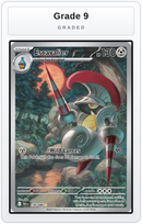 Graded - Escavalier - 138/086 — Grade 9 graded overlay