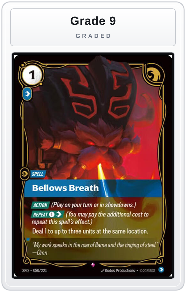 Graded - Bellows Breath — Grade 9 graded overlay