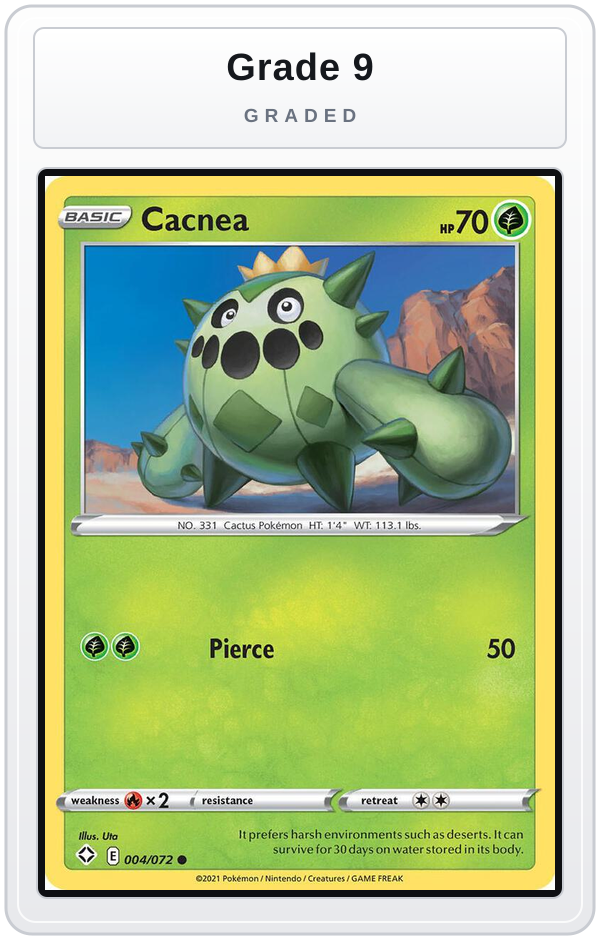 Graded - Cacnea — Grade 9 graded overlay