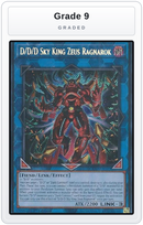 Graded - D/D/D Sky King Zeus Ragnarok — Grade 9 graded overlay