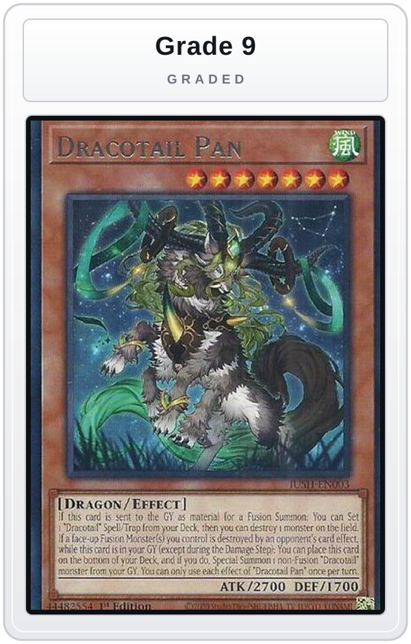 Graded - Dracotail Pan — Grade 9 graded overlay