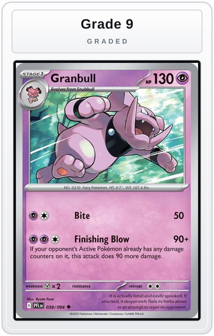 Graded - Granbull — Grade 9 graded overlay
