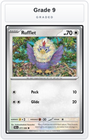 Graded - Rufflet — Grade 9 graded overlay