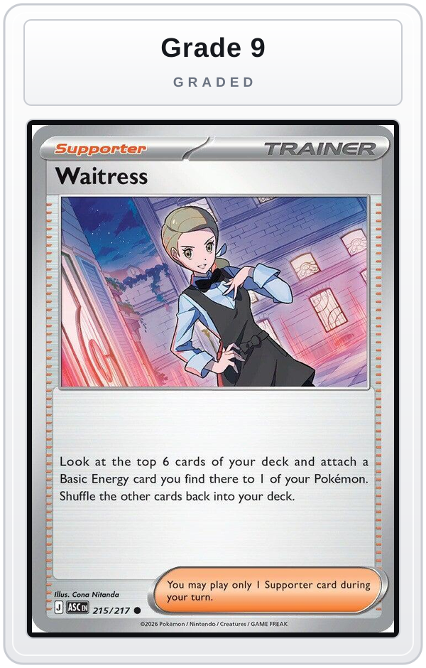 Graded - Waitress — Grade 9 graded overlay