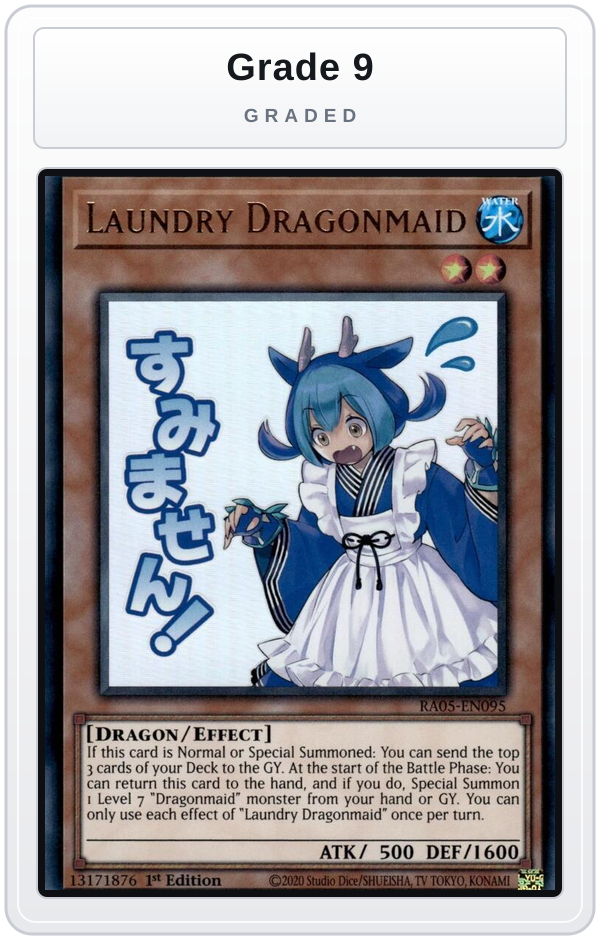 Graded - Laundry Dragonmaid — Grade 9 graded overlay