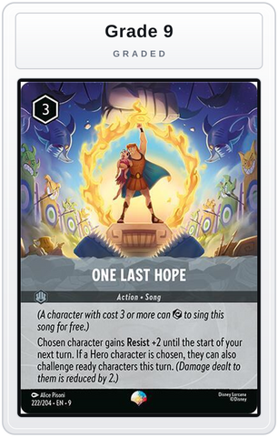 Graded - One Last Hope (Epic) — Grade 9 graded overlay