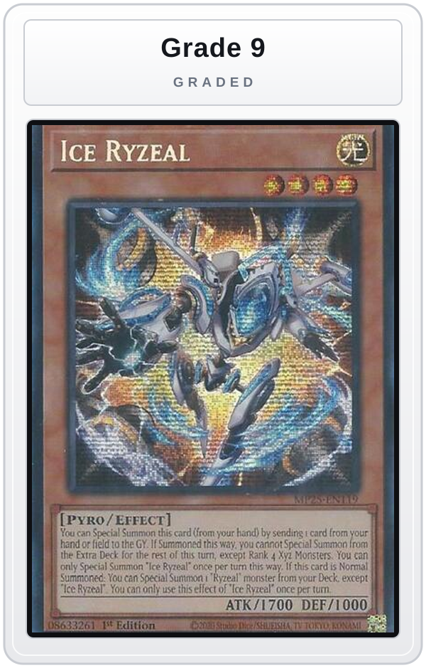 Graded - Ice Ryzeal — Grade 9 graded overlay