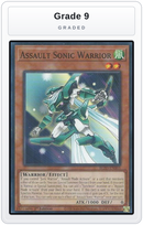Graded - Assault Sonic Warrior — Grade 9 graded overlay