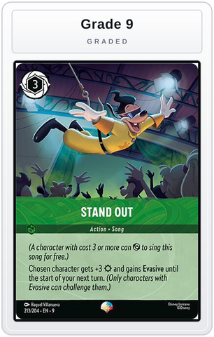 Graded - Stand Out (Epic) — Grade 9 graded overlay