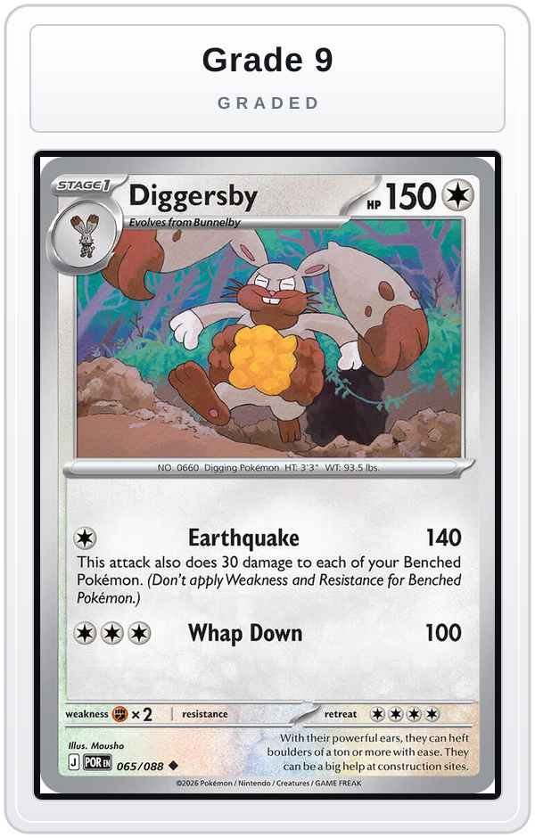 Graded - Diggersby — Grade 9 graded overlay