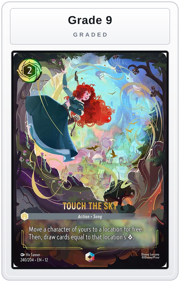 Graded - Touch the Sky (Enchanted) — Grade 9 graded overlay