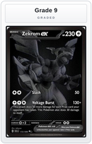 Graded - Zekrom ex - 172/086 — Grade 9 graded overlay