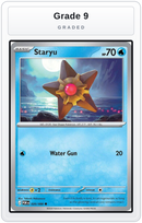 Graded - Staryu — Grade 9 graded overlay