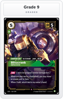 Graded - Blitzcrank - Impassive — Grade 9 graded overlay