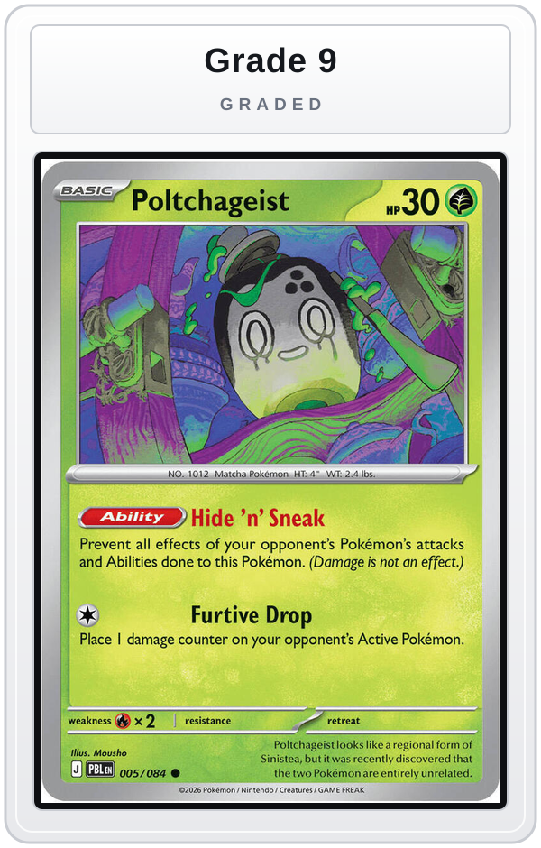 Graded - Poltchageist — Grade 9 graded overlay