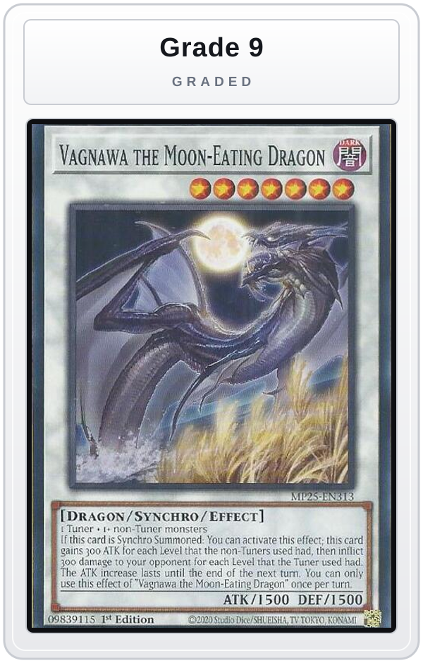 Graded - Vagnawa the Moon-Eating Dragon — Grade 9 graded overlay