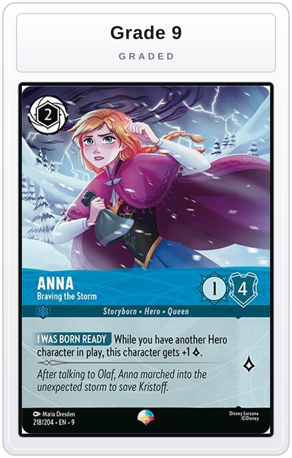 Graded - Anna - Braving the Storm (Epic) — Grade 9 graded overlay
