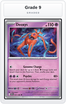 Graded - Deoxys - 031/086 — Grade 9 graded overlay