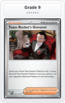 Graded - Team Rocket's Giovanni — Grade 9 graded overlay