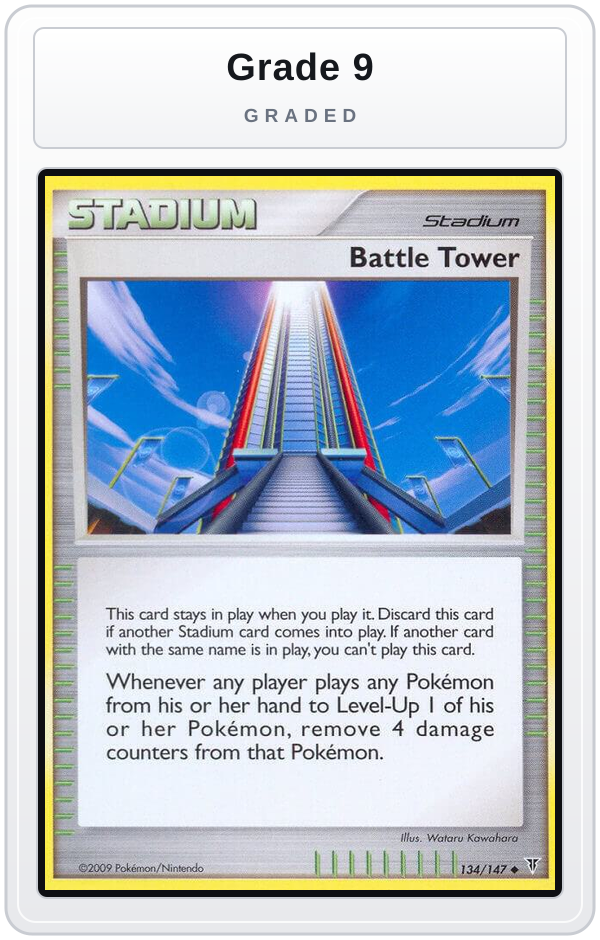 Graded - Battle Tower — Grade 9 graded overlay