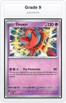 Graded - Deoxys - 033/086 — Grade 9 graded overlay